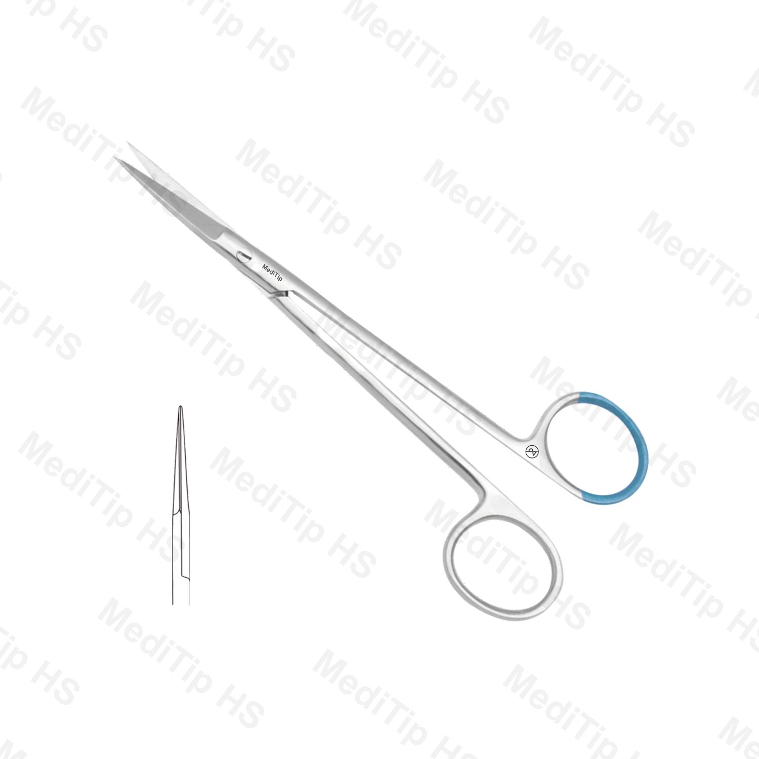 Non sterile Single-Use Kelly Delicate Scissors Straight