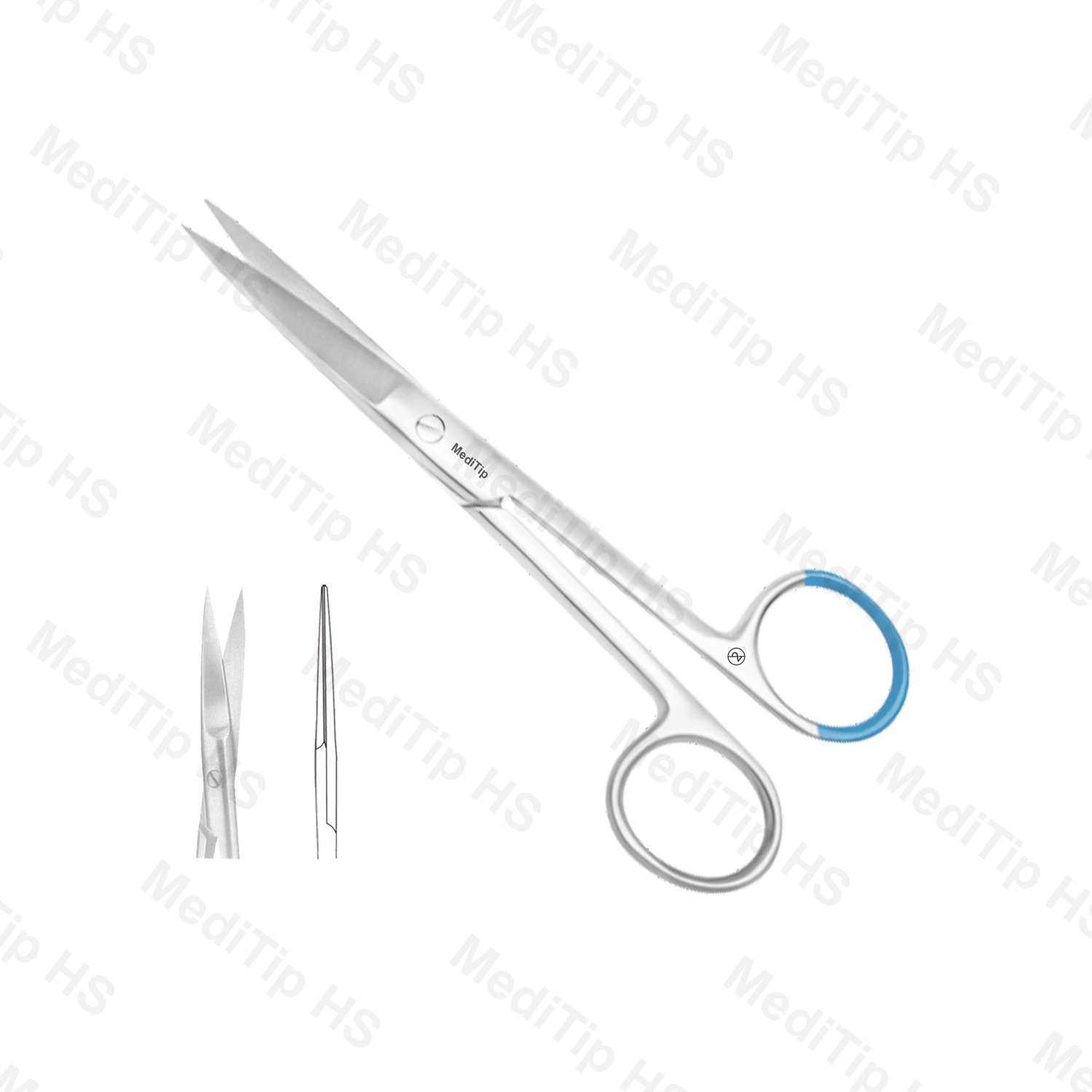 Non-Sterile Single Use Surgical Scissors Sharp/Sharp Straight