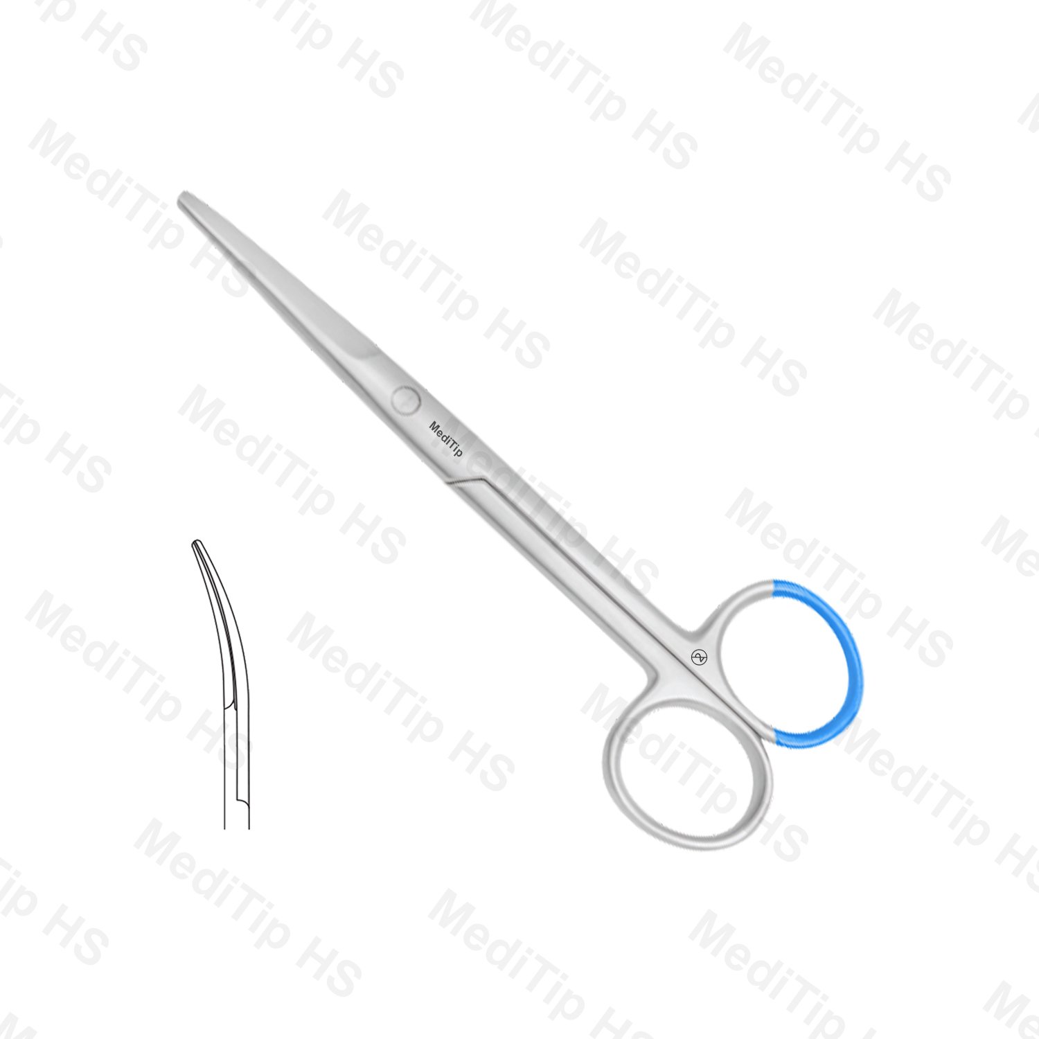 Non sterile Single-use Mayo Scissors Curved