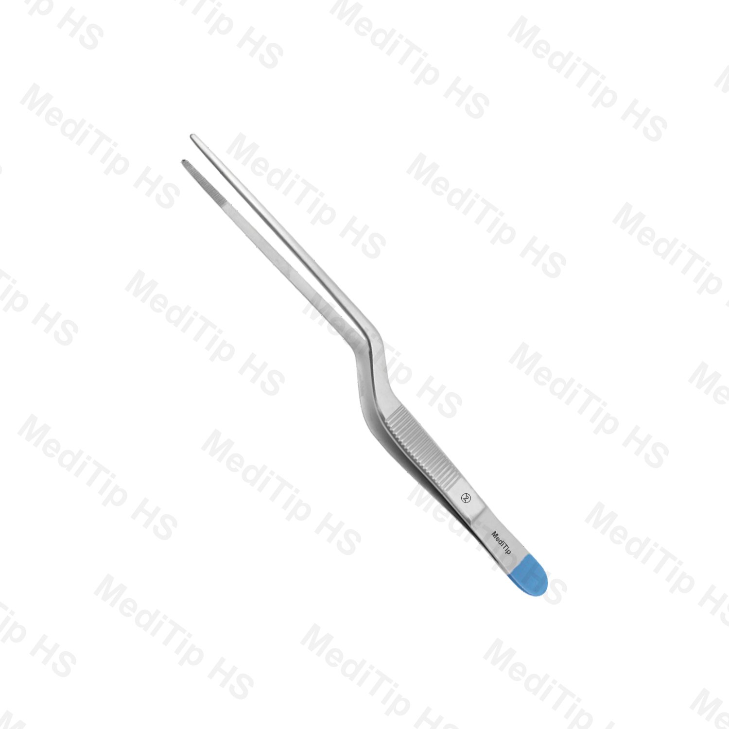 Non-Sterile Single-Use Jansen Tissue Forceps Bayonet Shaped