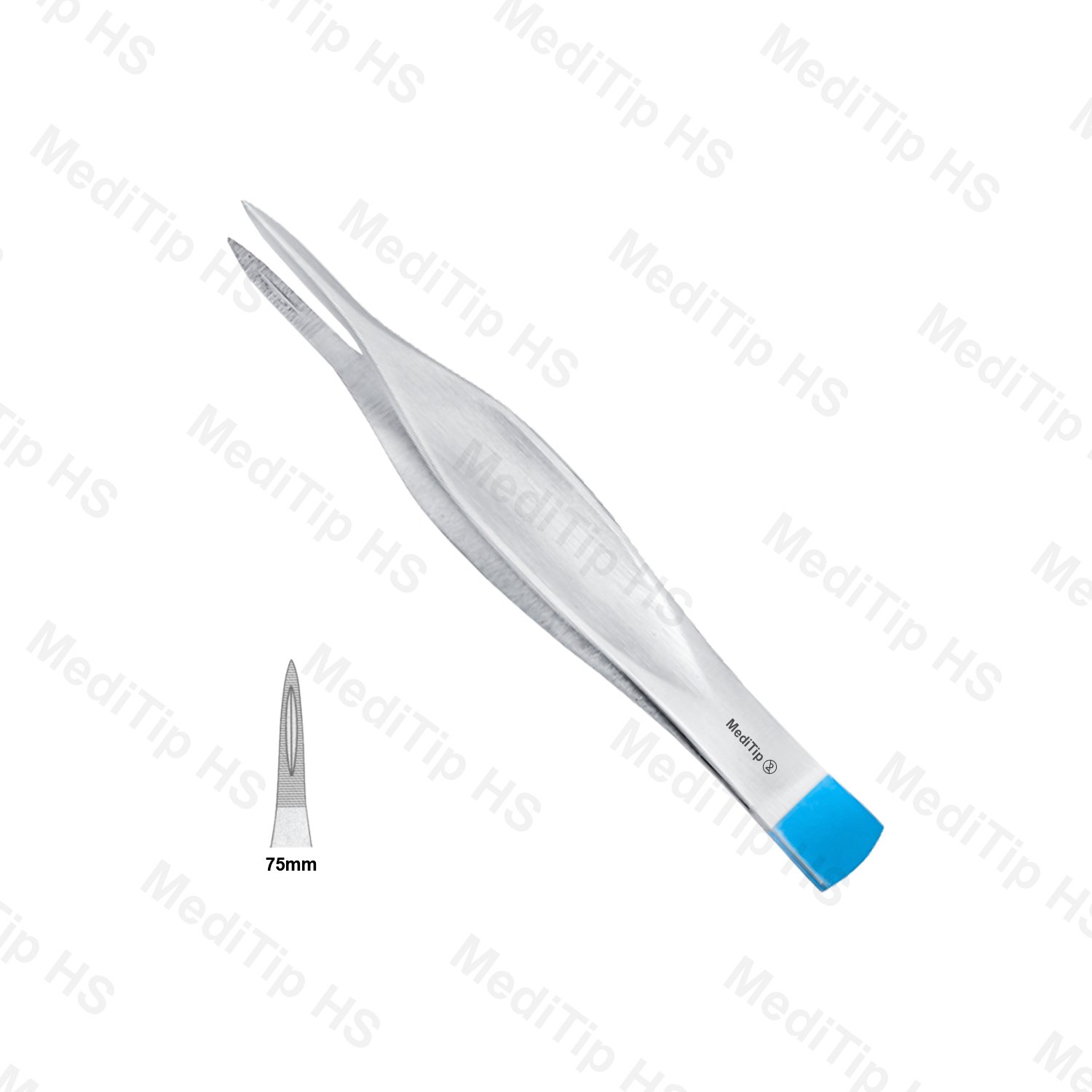 Non-Sterile Single Use Feilchenfeld Splinter Forceps 75mm