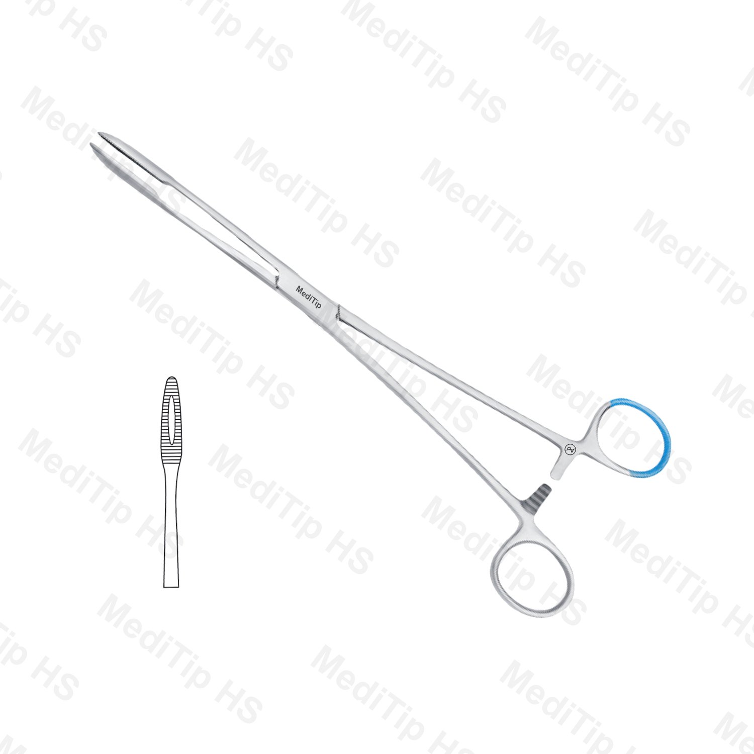 Single Use Gross Maier Sponge Forceps Straight