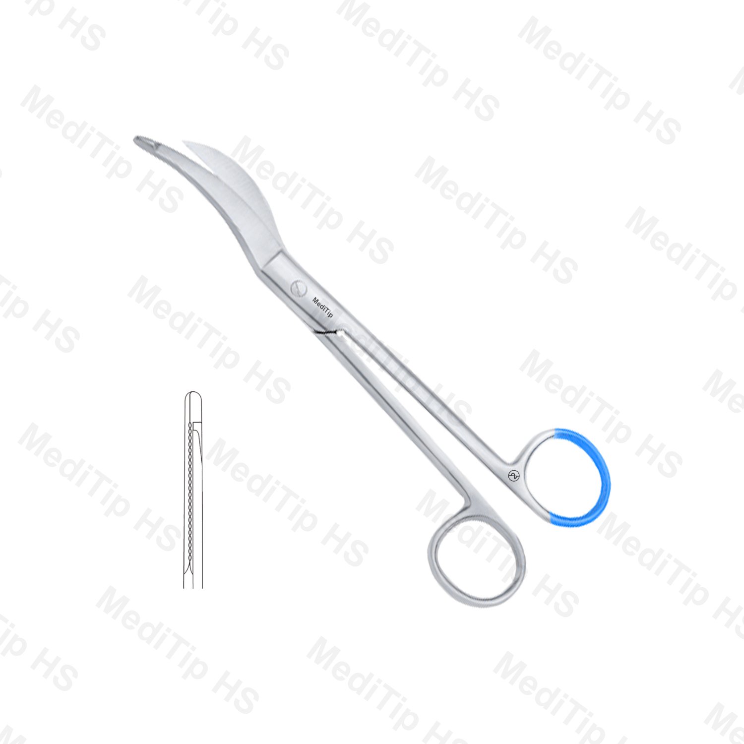 Non sterile Single Use Episiotomy(Waldman) Scissors
