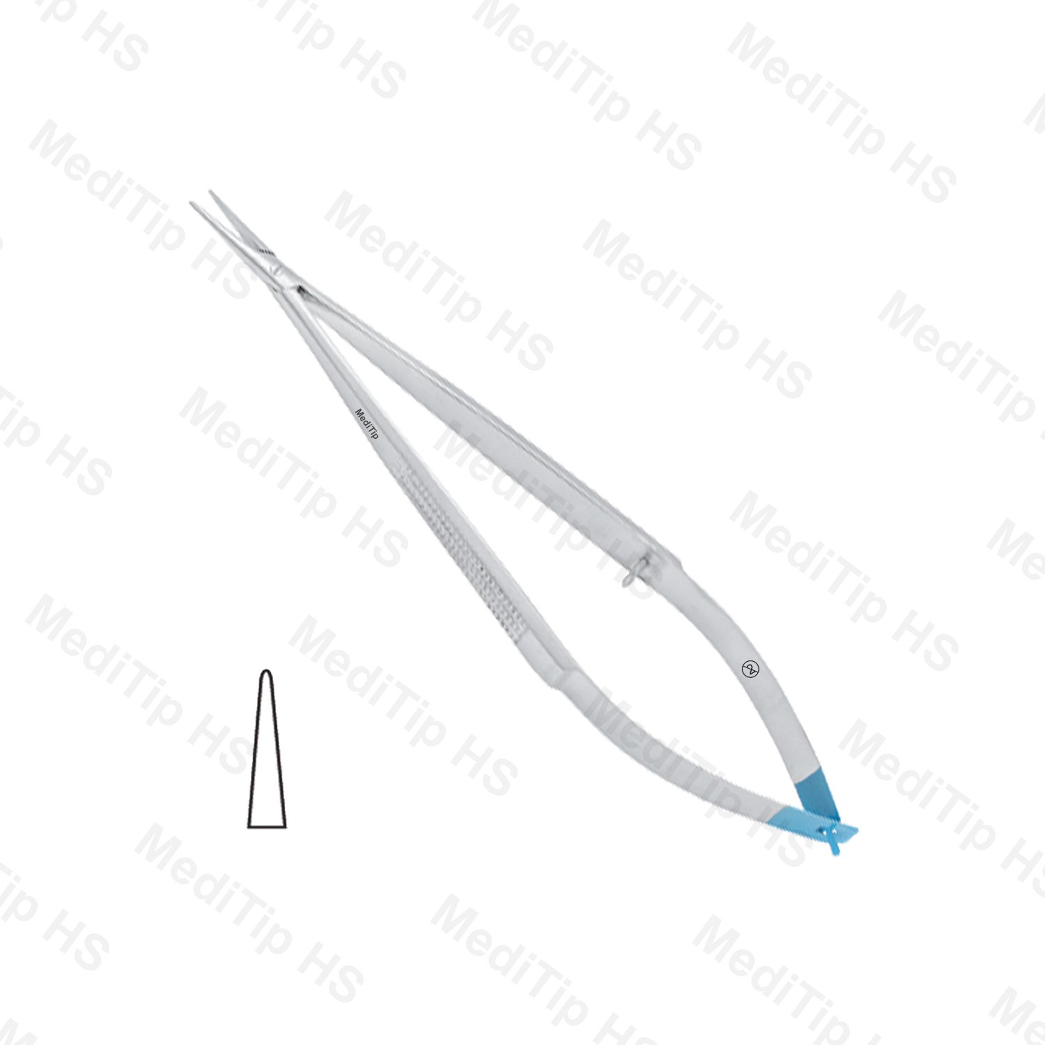 Non sterile Single Use Micro Needle Holder Without Catch Straight