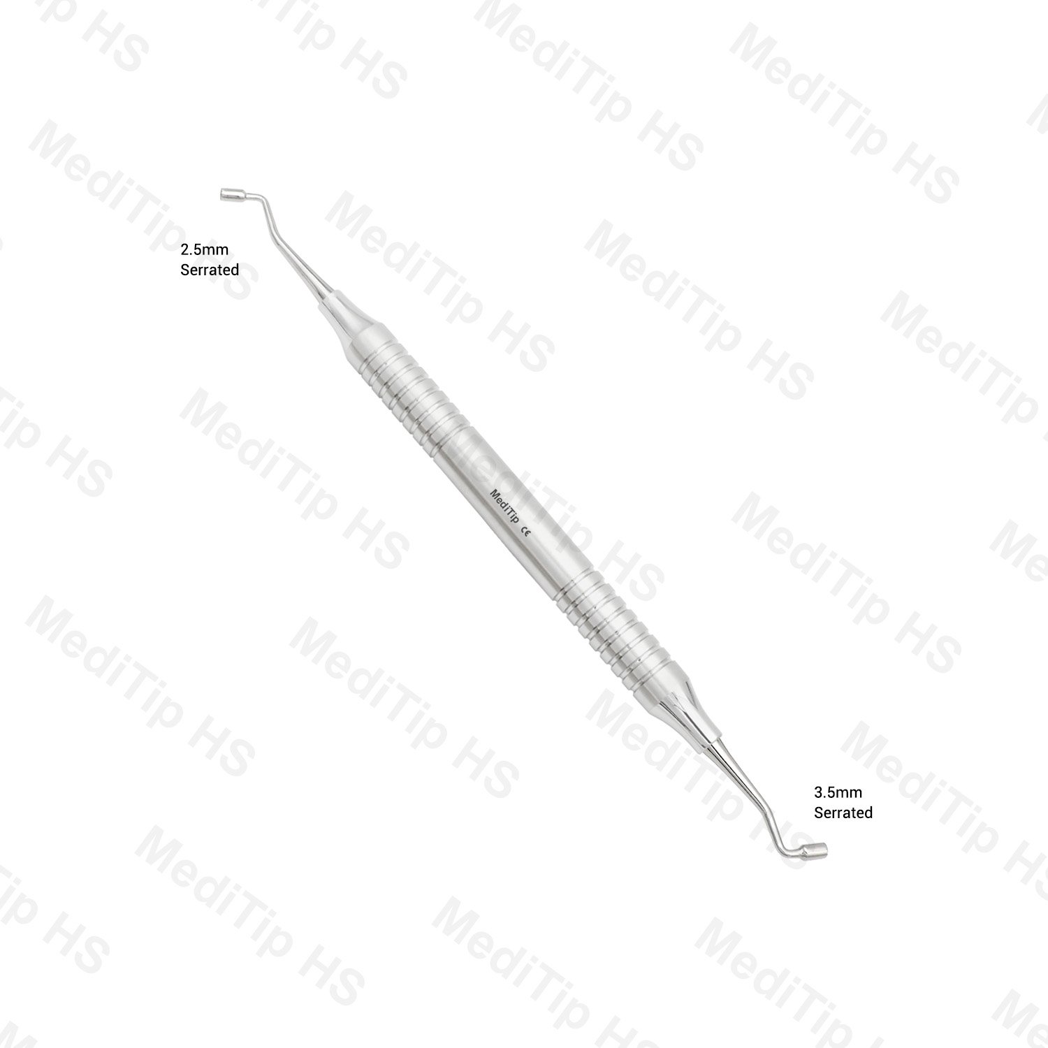 Filling Instruments, Cylindrical, Serrated 2.5/3.5mm