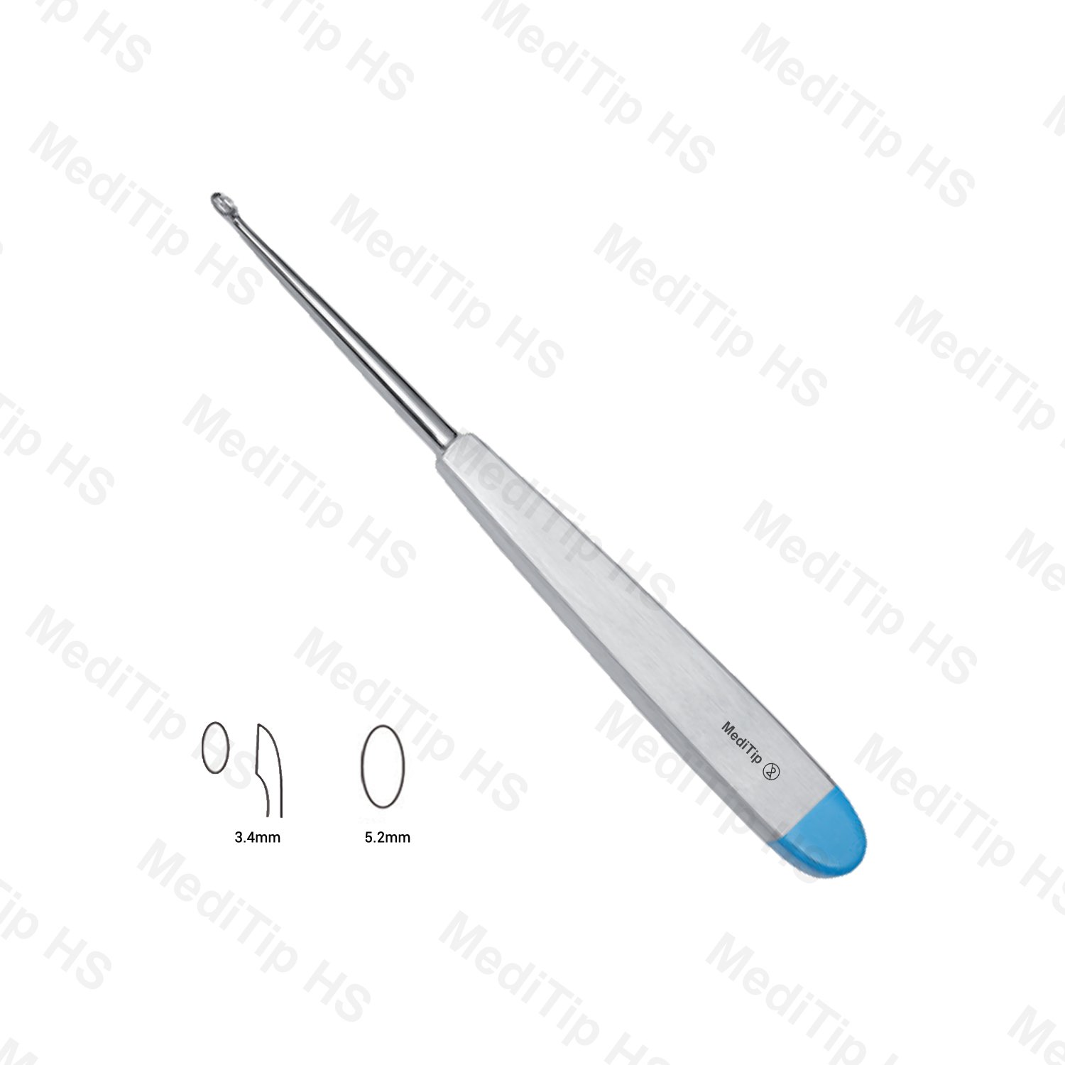 Single Use Williger Curette 170mm