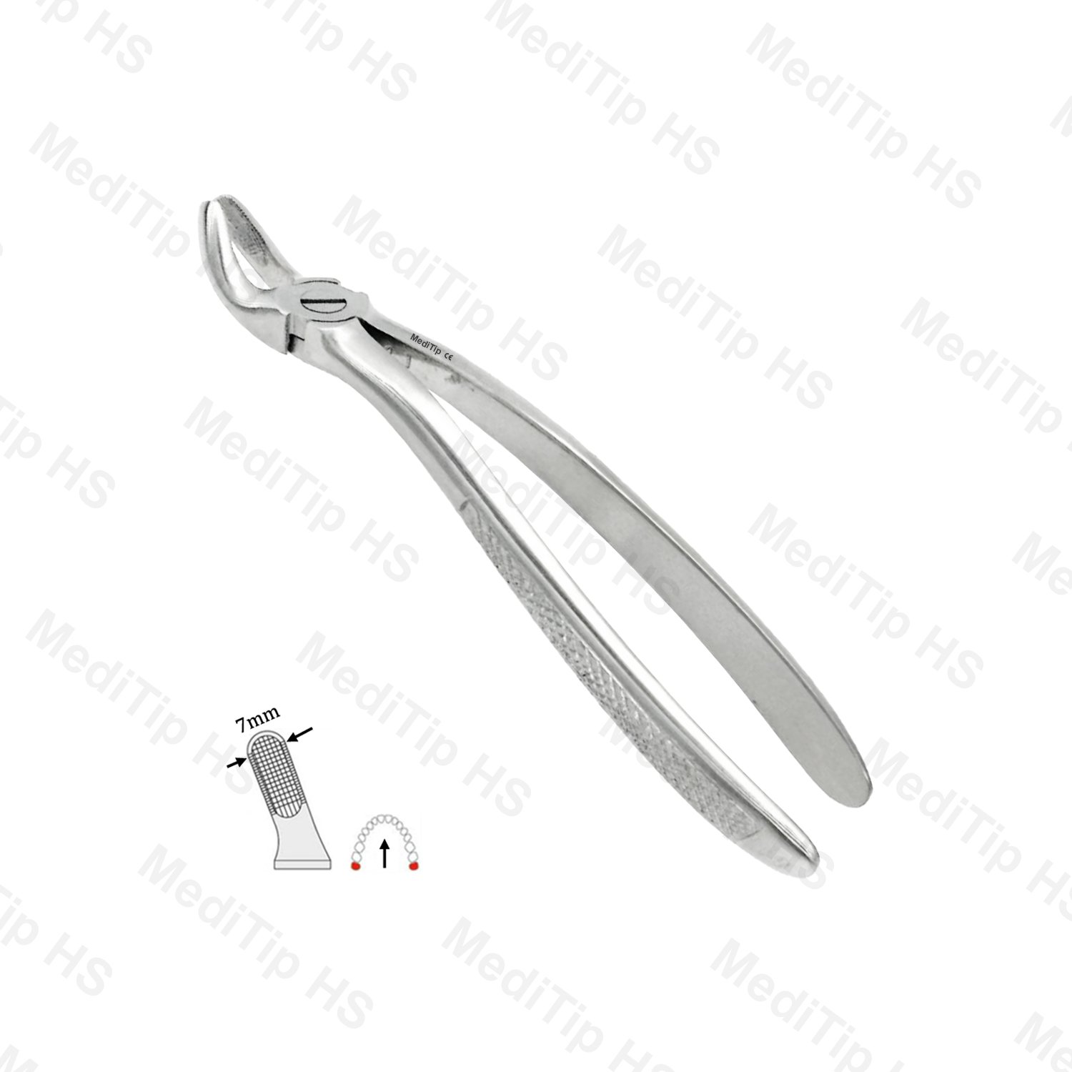 19 Extraction Forceps, Upper Third Molars