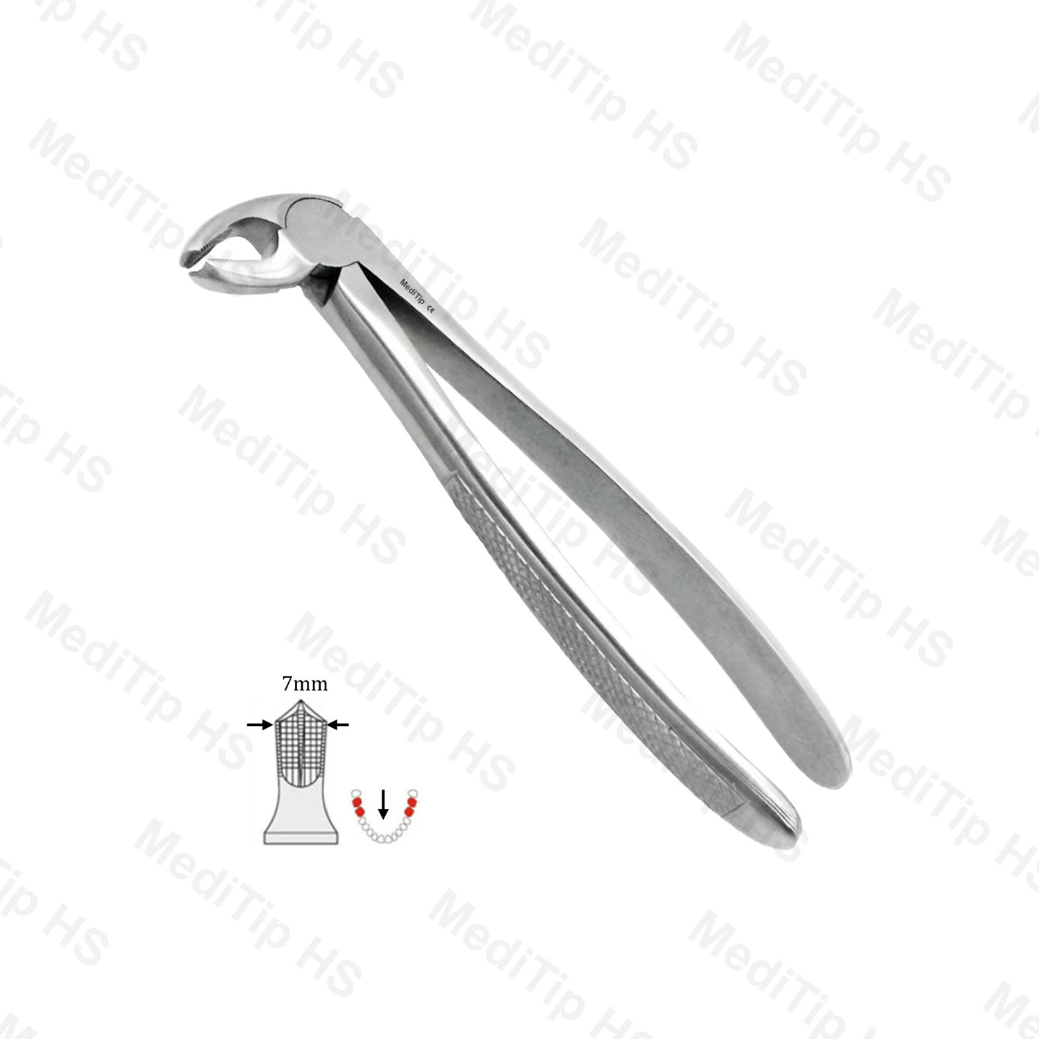22 Extraction Forceps, Lower Molars