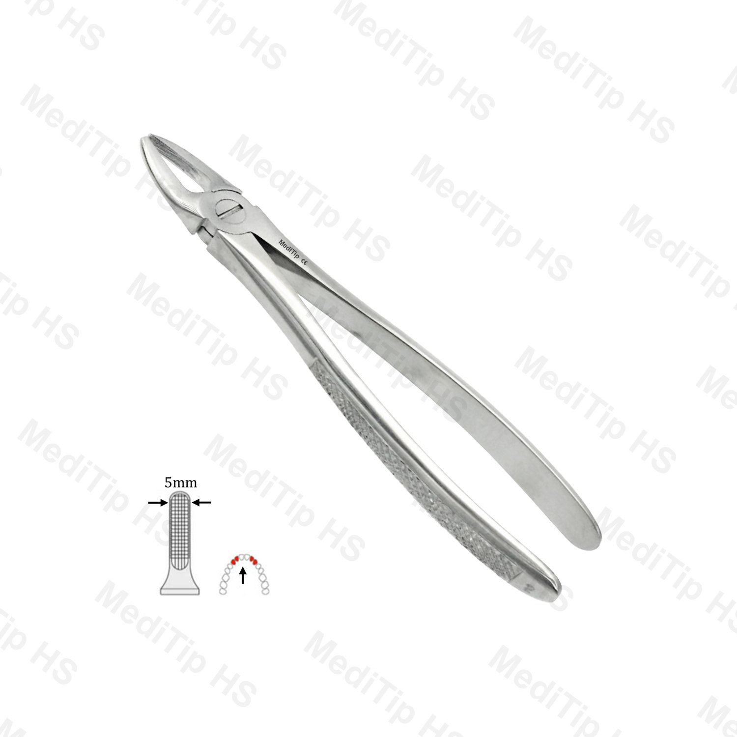 02 Extraction Forceps, Upper & Side Incisors Premolar 
