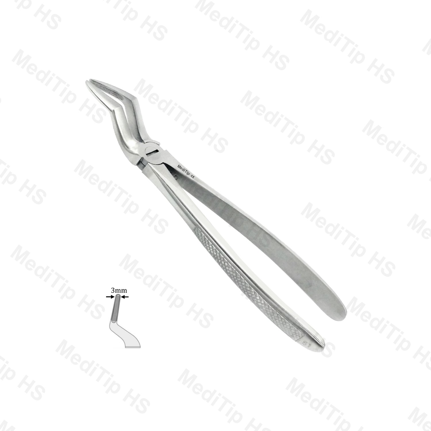 51A Extraction Forceps, Upper Roots Both Sides