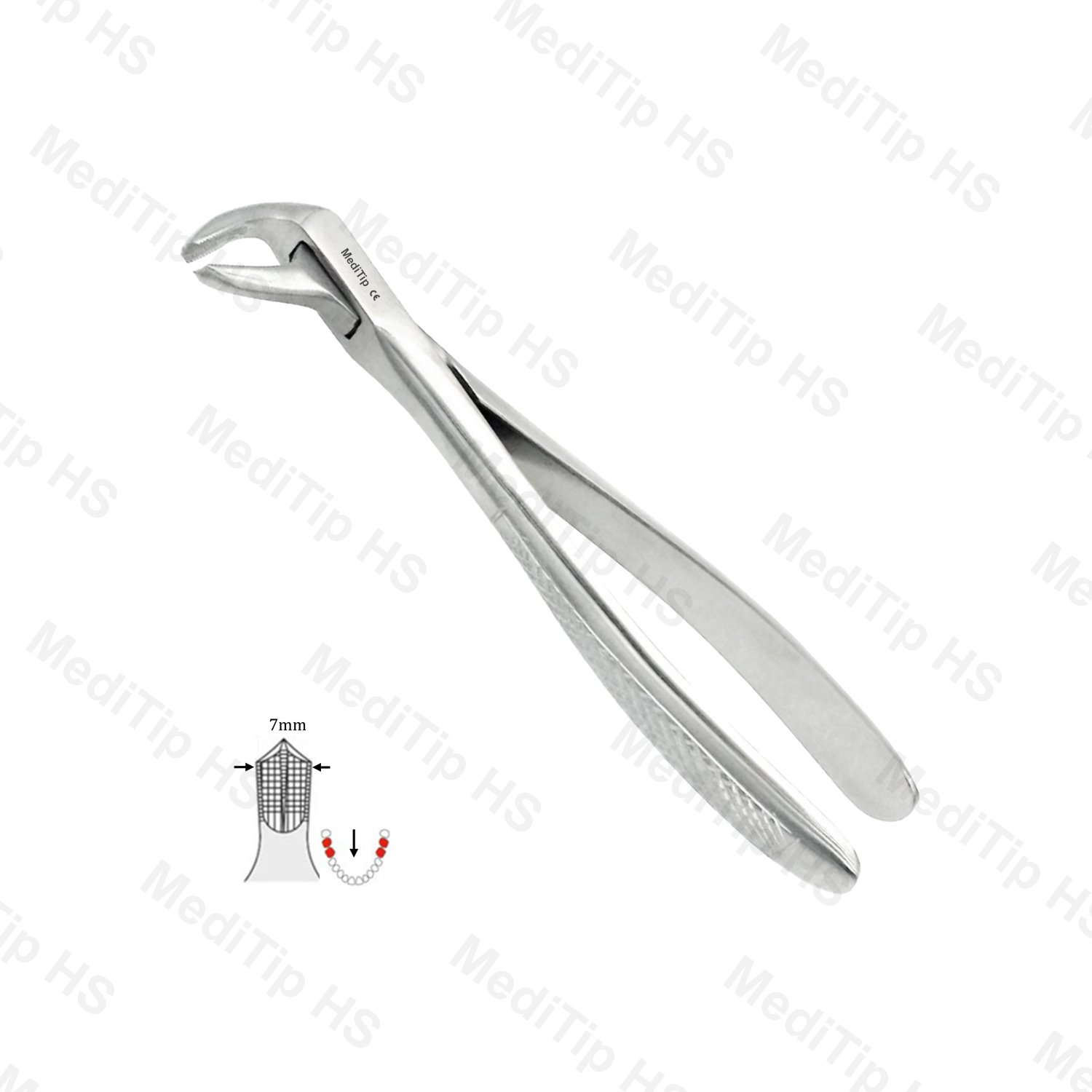 73 Extraction Forceps, Lower Molars 