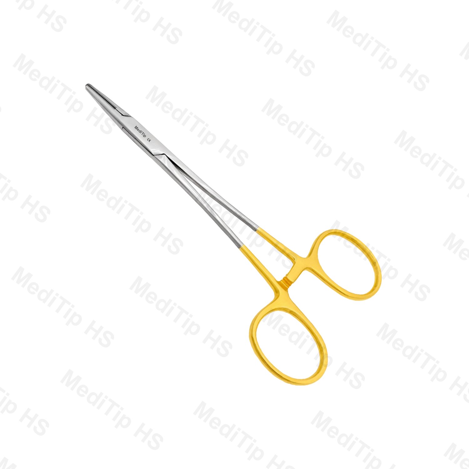 Halsey Needle Holder, Tungsten Carbide Fine Line