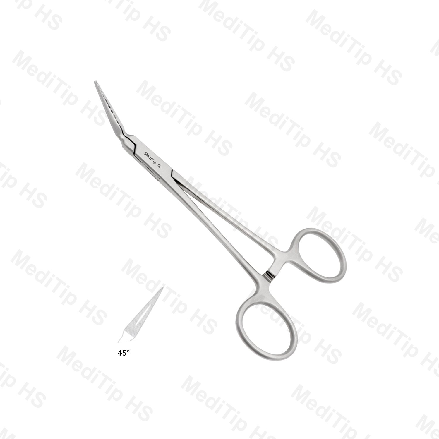 Steiglitz Forceps 45°