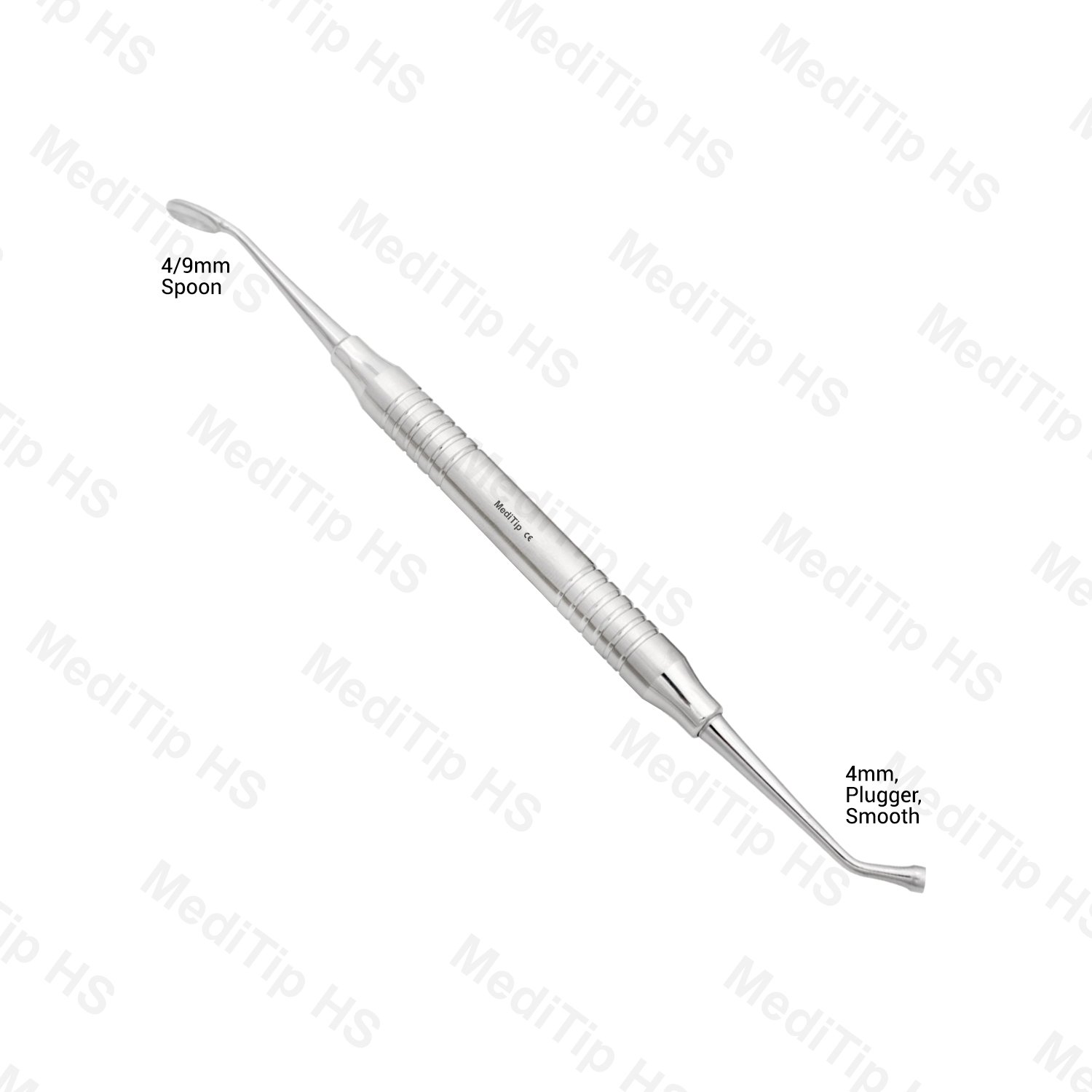 Bone Applicator, Plugger 4mm/ Spoon (4/9mm)