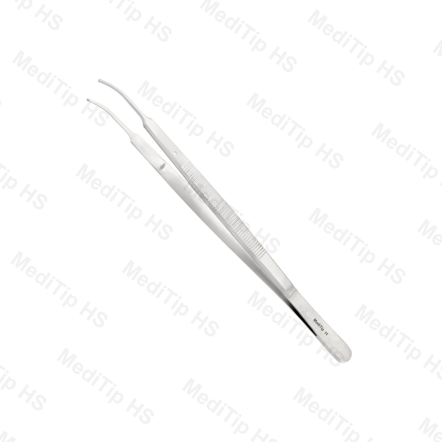 Gerald Curved, 1X2 Teeth Tissue Pliers