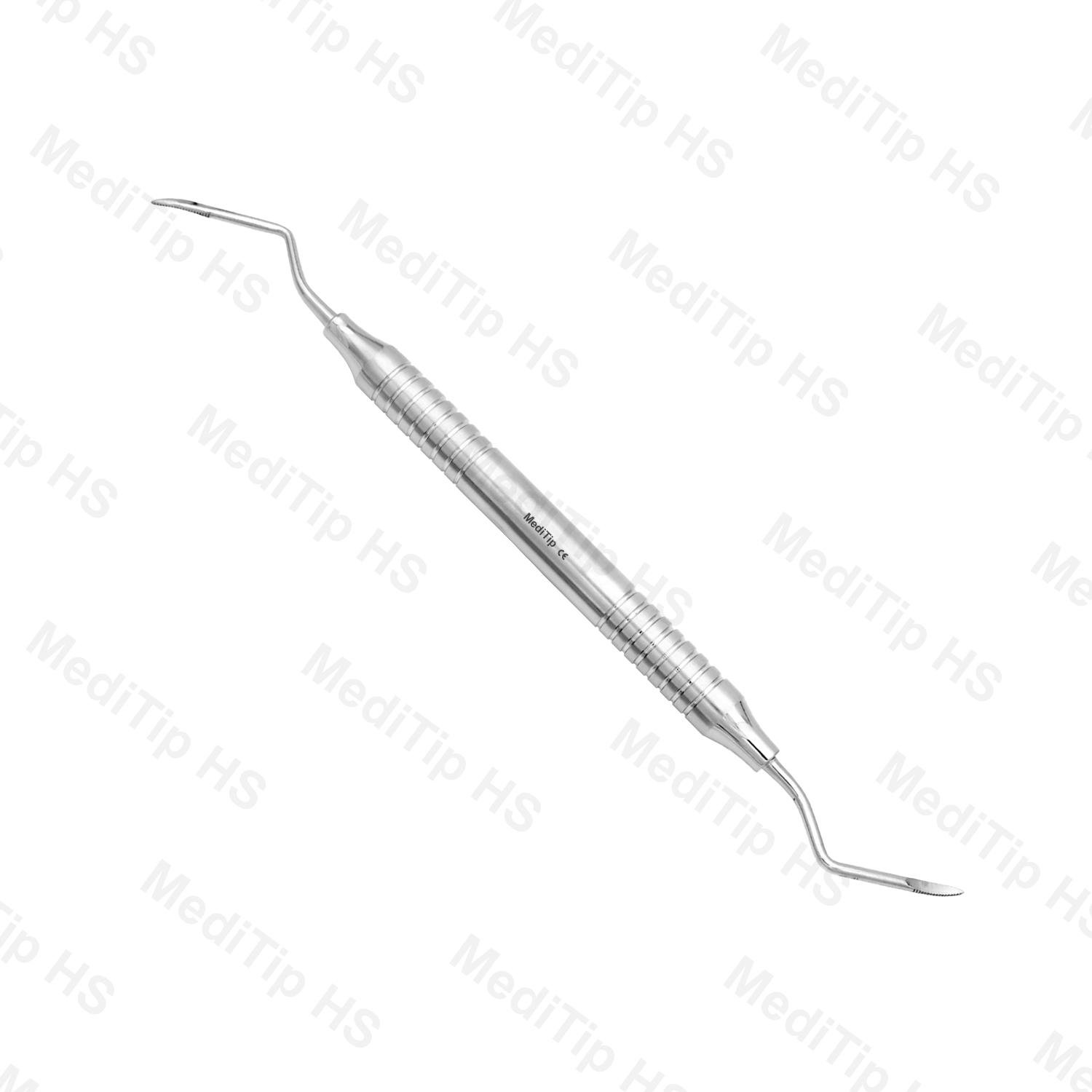 15/16SR Heidbrink Root Tip Pick DE, 2.2mm, Serrated