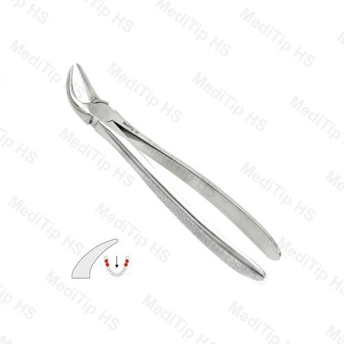 87 Lower Molars With Carious or Broken Crowns EF, Serrated, EU