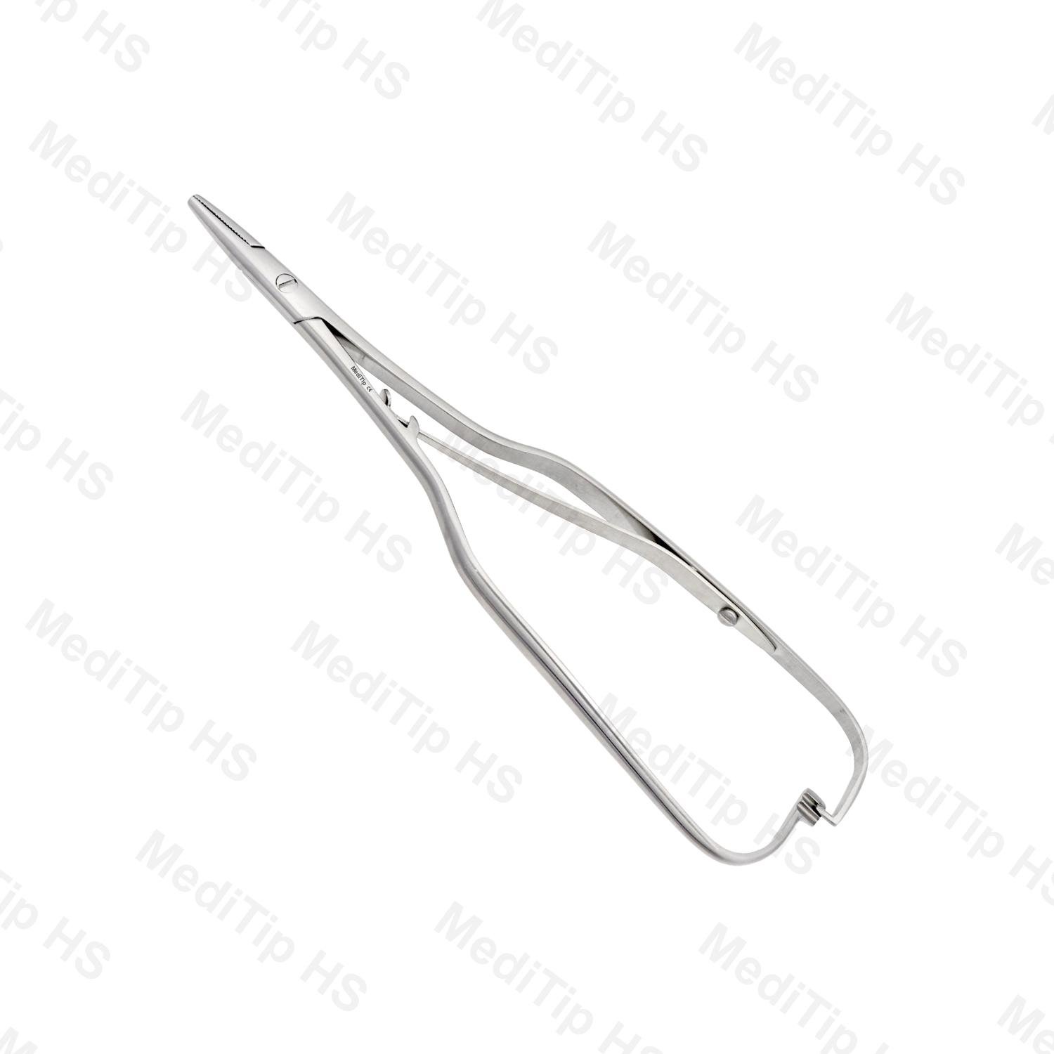 Arruga Needle Holder, Cross Serrated (Tip 2.0mm) 