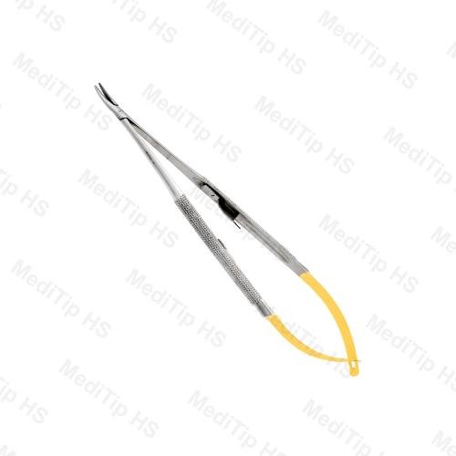 Castroviejo Needle Holder Curved TC (Tip 1.5mm)