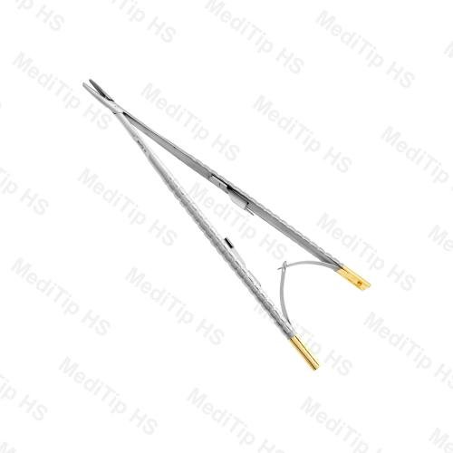 Castroviejo Needle Holder Straight TC (Tip 2.0mm)