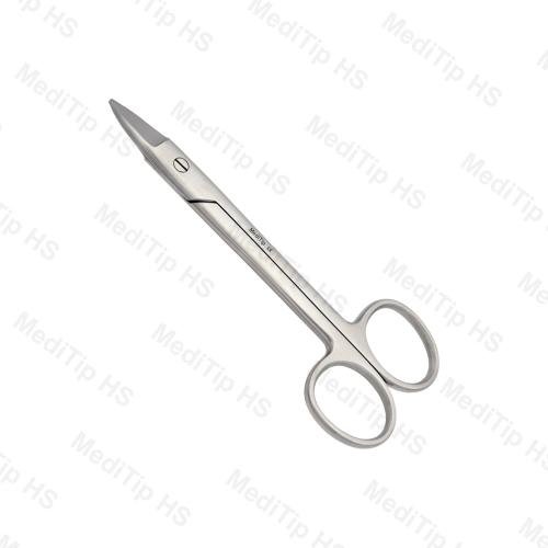 General Surgical Scissor Crown Gold Straight