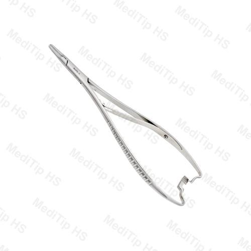 Lichtenberg Needle Holder, Cross Serrated Tip 17cm