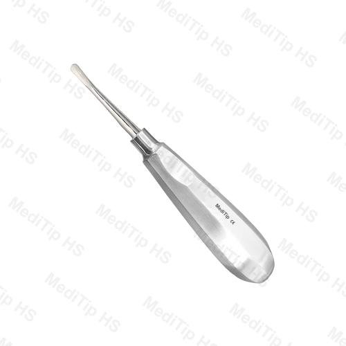 Luxating Elevator Steel Handle 5mm, Curved