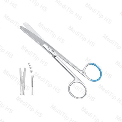 Non-Sterile Single Use Surgical Scissors Blunt Curved