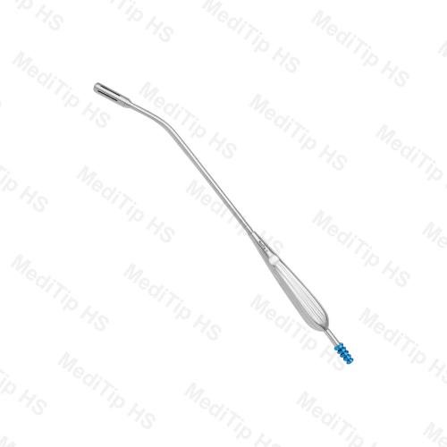 Non Sterile Single Use Yankauer Suction Tube Round Handle 330mm