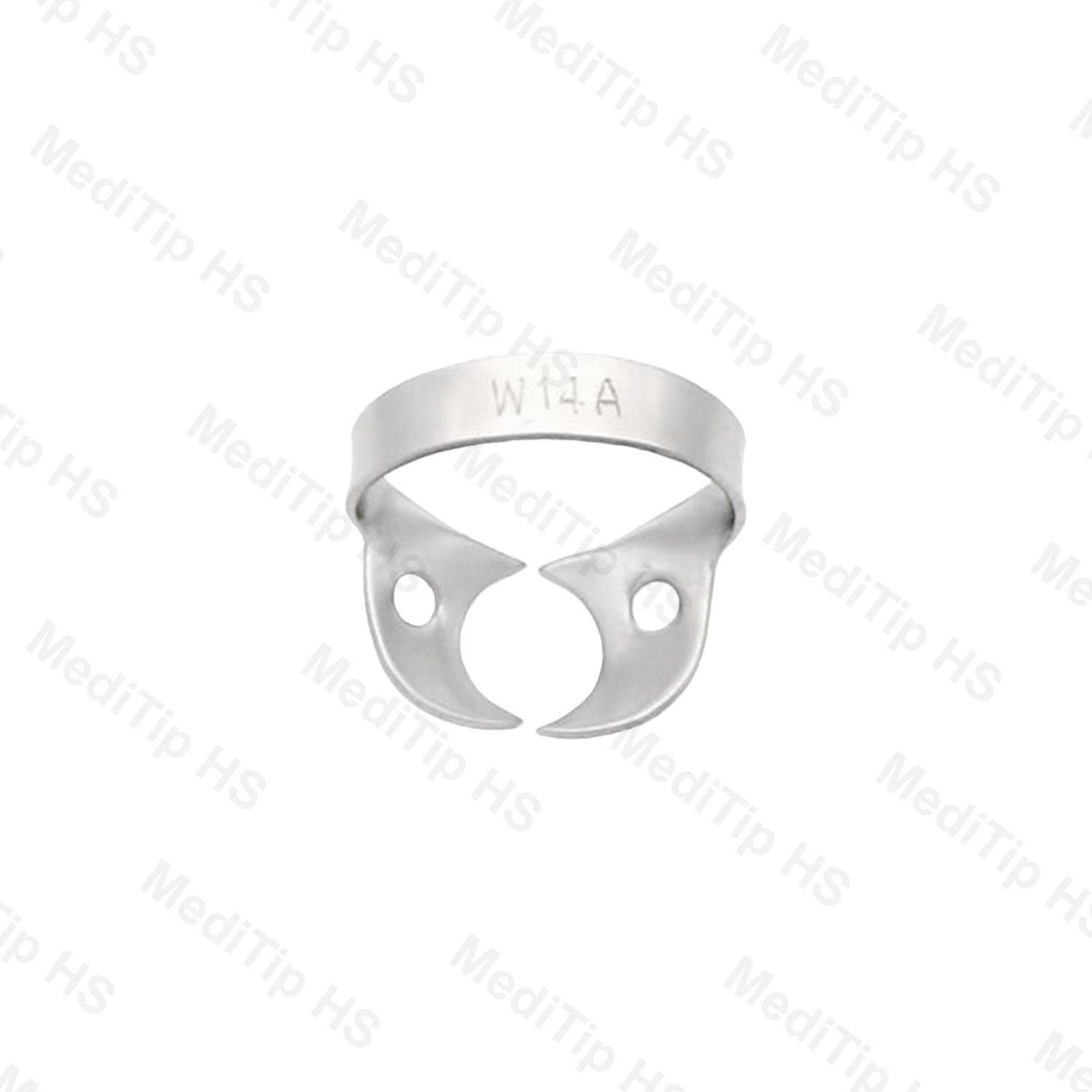 Rubber Dam Clamps Molar W14A