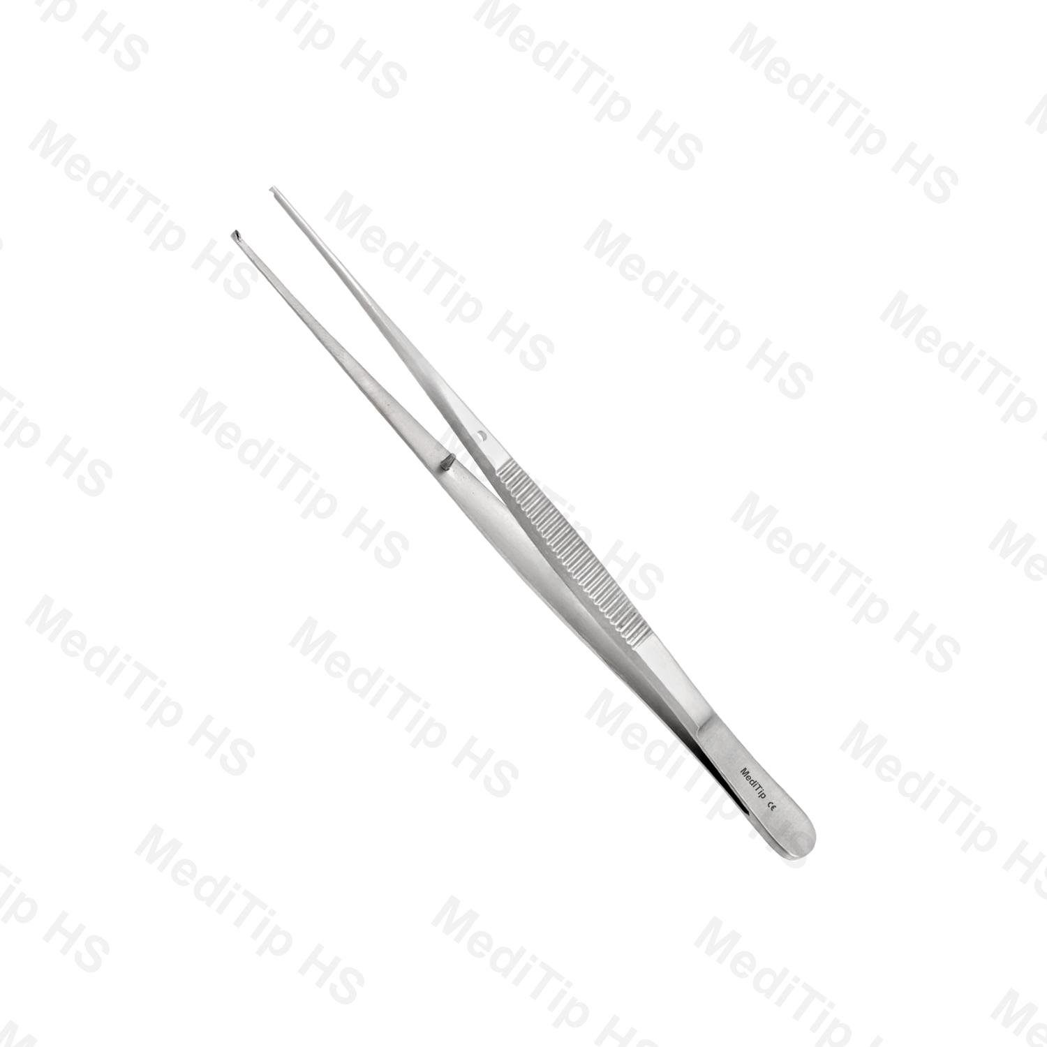 Semkin Taylor Straight 1x2 Teeth Tissue Plier