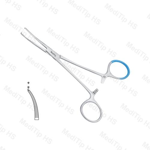 Single Use Crile Forceps Curved 1x2 Teeth