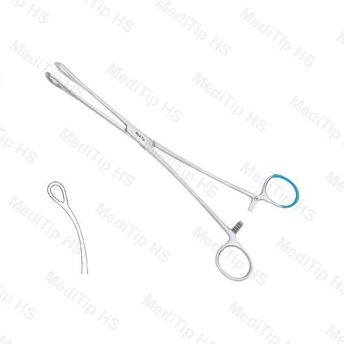 Single Use Forster Dressing Sponge Holding Forceps Curved Smooth Jaws