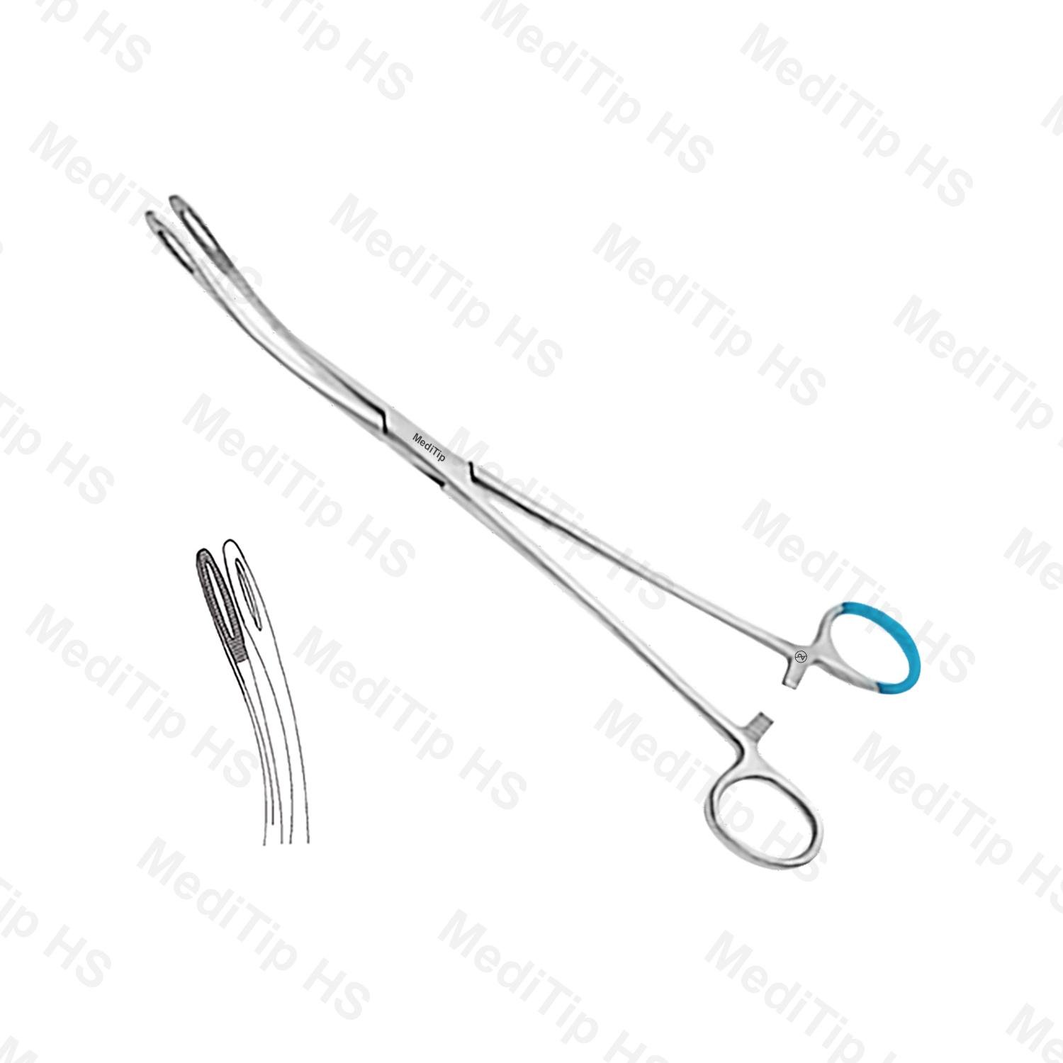 Single Use Forster Sponge Holding Forceps Narrow Curved
