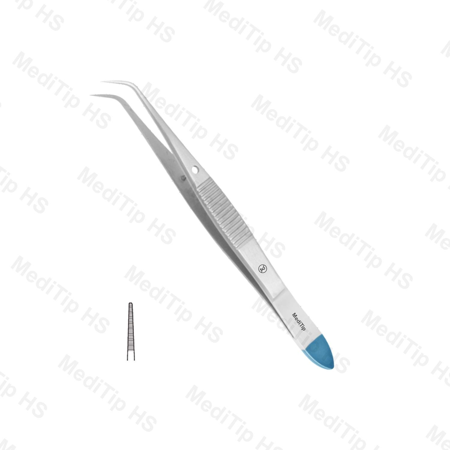 Single Use Iris Dissecting Delicate Forceps Straight