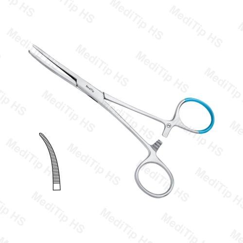 Single Use Pean Kocher Forceps Curved