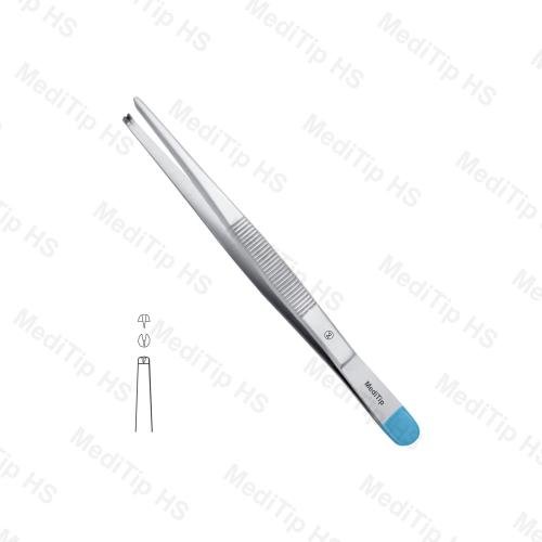 Single Use Tissue Forceps 1x2 Teeth Medium