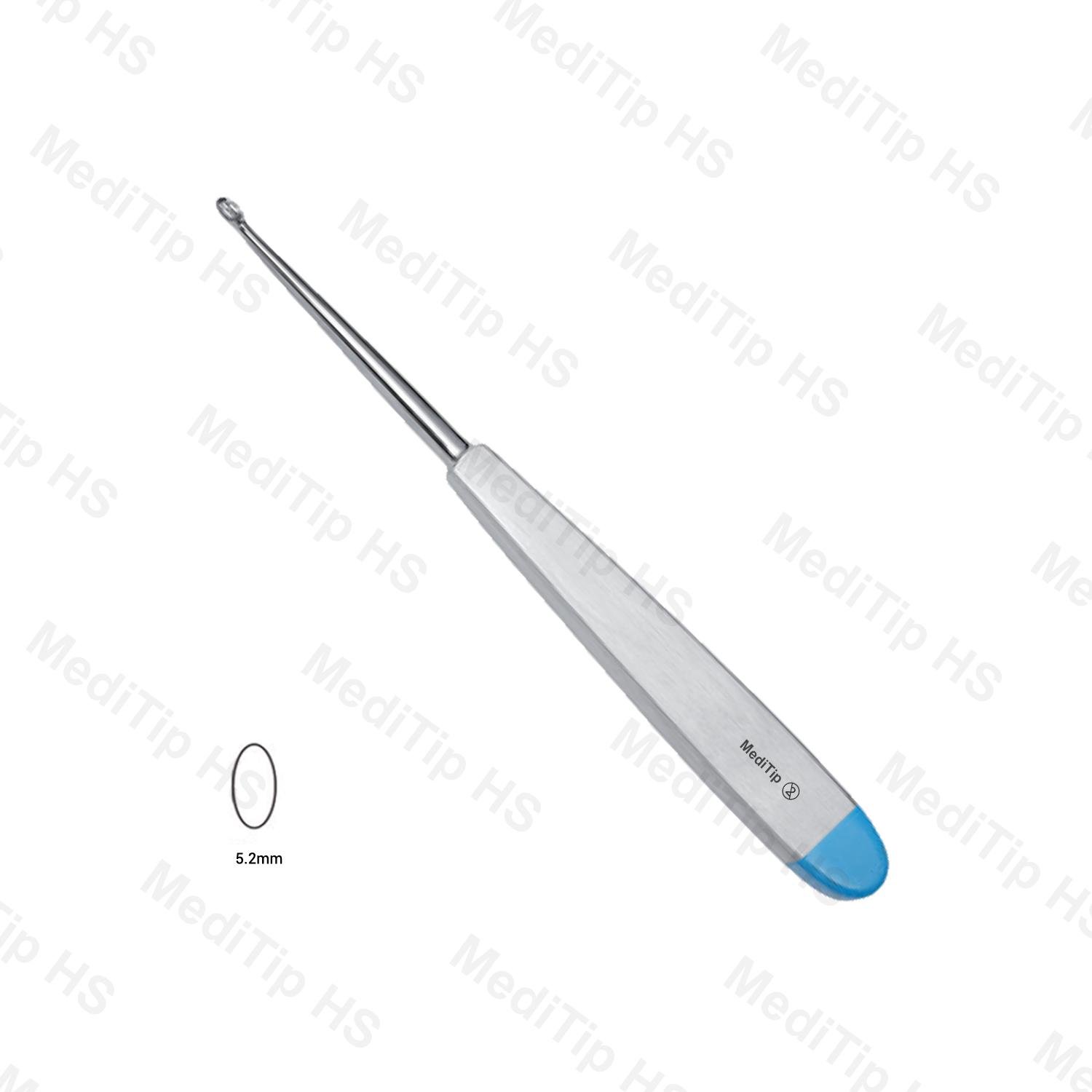 Single Use Williger Curette Fig 1, 5.2mm