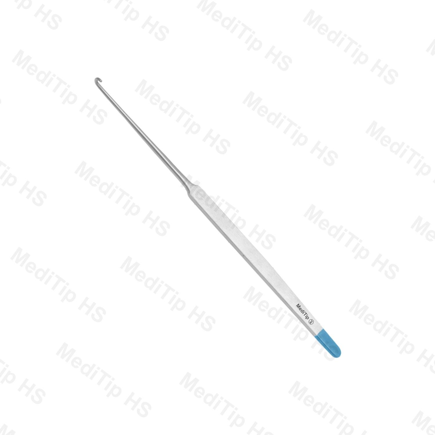 Single Use Wound Hook Small Curved Blunt